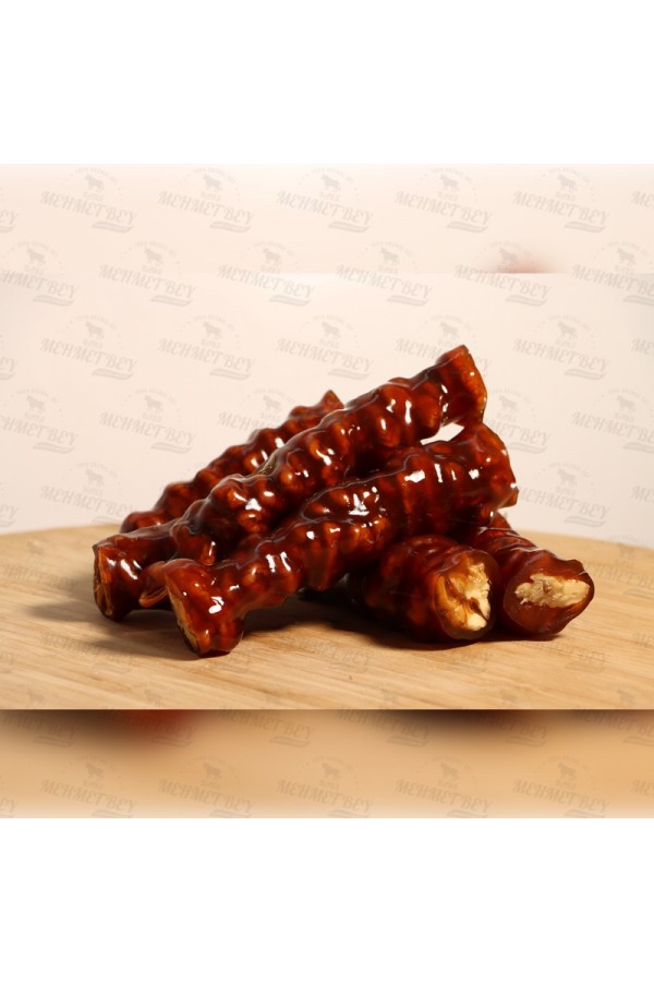 Duble Cevizli Sucuk 1 Kg – Geleneksel, Tatlı ve Cevizli Lezzet