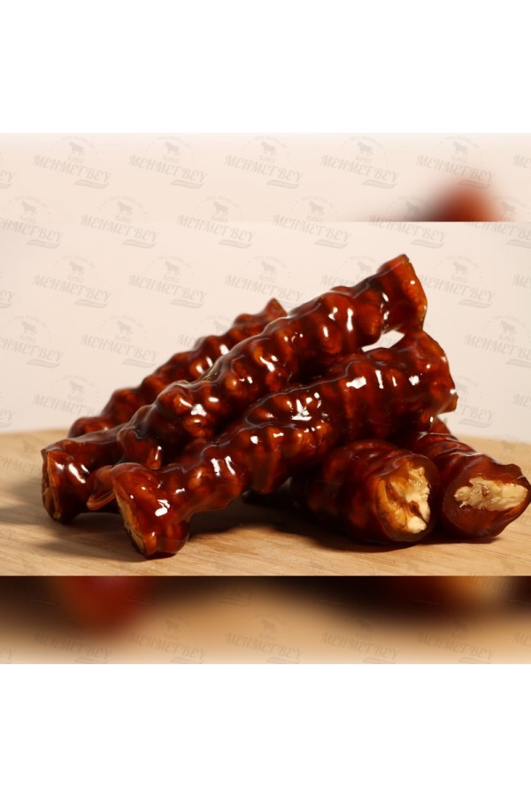 Duble Cevizli Sucuk 1 Kg – Geleneksel, Tatlı ve Cevizli Lezzet